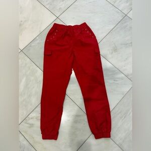 Revolve Superdown Red Jogger fancypants